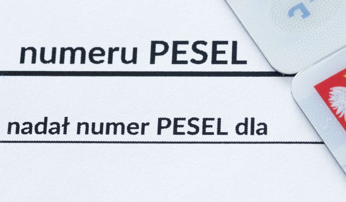 идентификационный код Песель в Польше