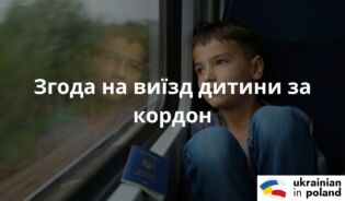 Хлопчик їде сам у потязі, поруч з ним лежить паспорт України.