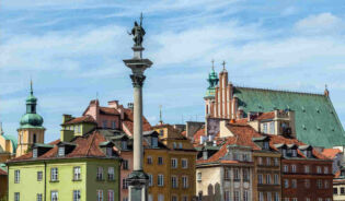 Вид на Варшаву, де можна зробити karty Warszawawiaka