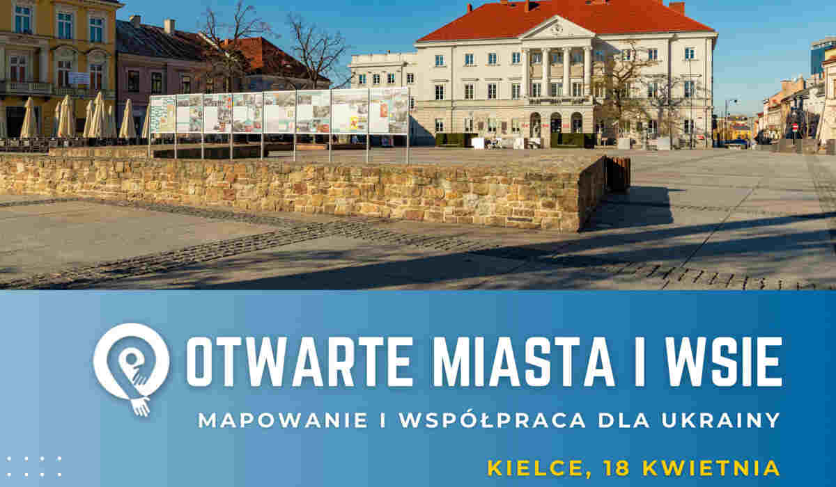 baner konferencyjny Otwarte miasta i wsie