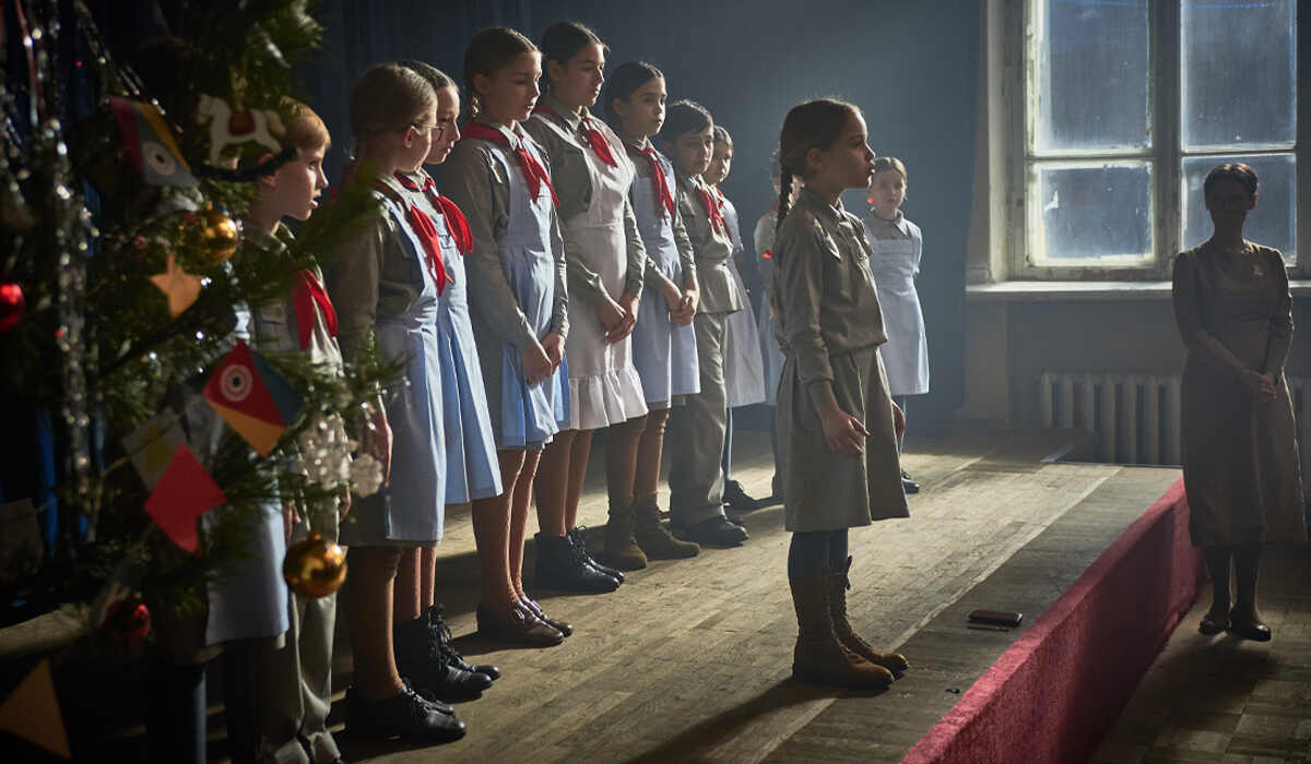 Kadr z ukraińskiego filmu Shchedryk