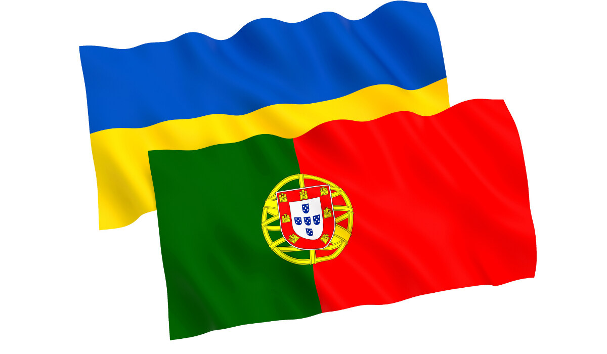 Flagi Ukrainy i Portugalii, ochrona tymczasowa-PL