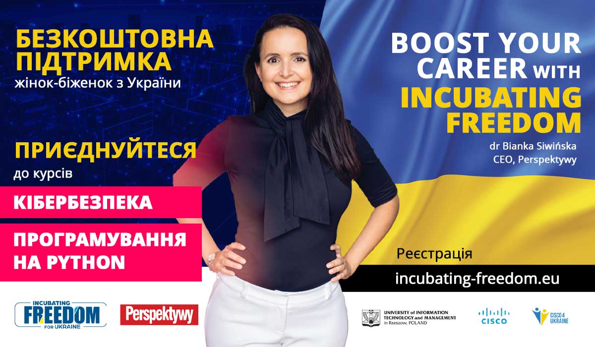 Жінка навчається на онлайн-курсах: „Кібербезпека” та „Програмування на Python”-UK