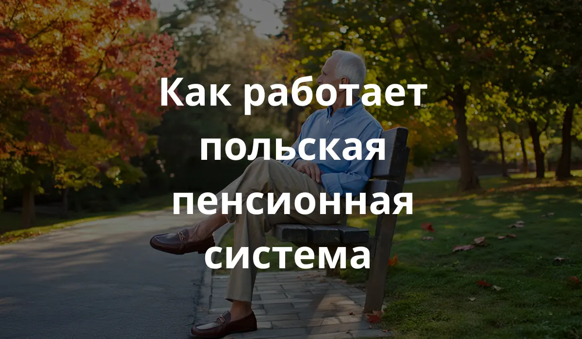 Улыбающийся пожилой мужчина в повседневной одежде, сидящий на скамейке в солнечном парке, держащий документы спокойная атмосфера, осенний фон, теплое естественное освещение, 