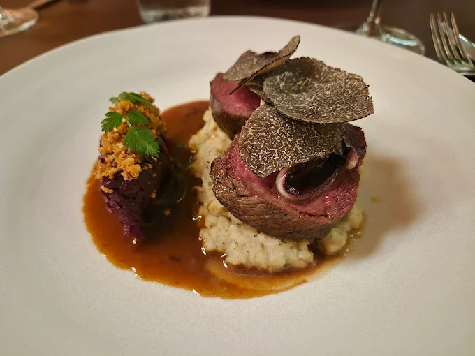 Еда в ресторане Kieliszki na Próżnej