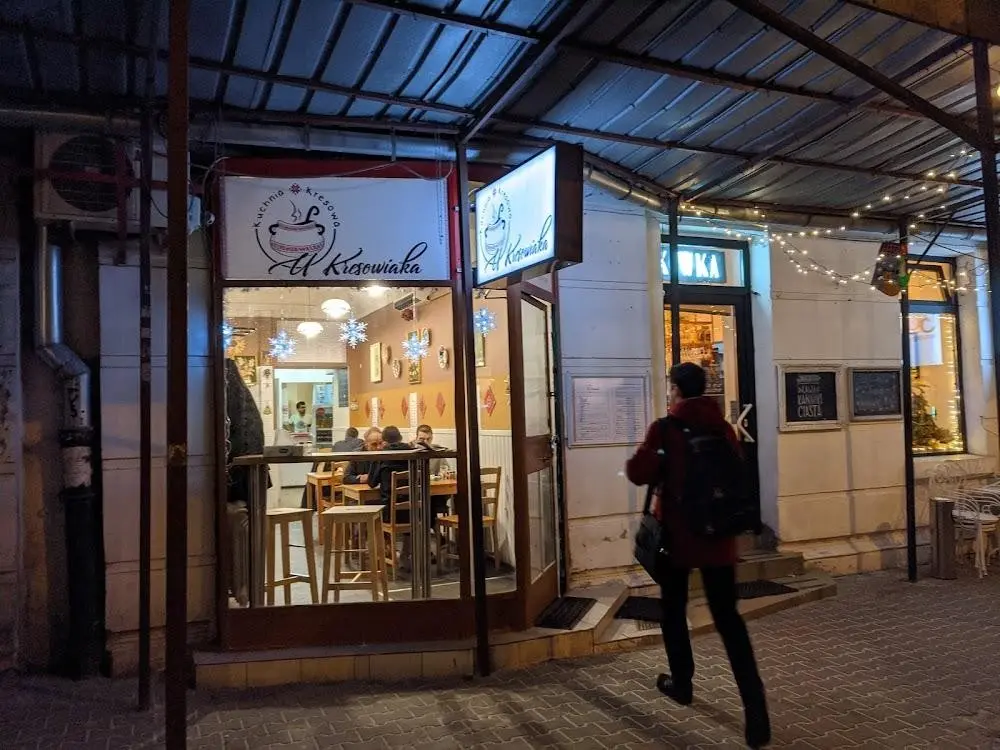 Вивіска ресторану Pierogarnia „U Kresowiaka”