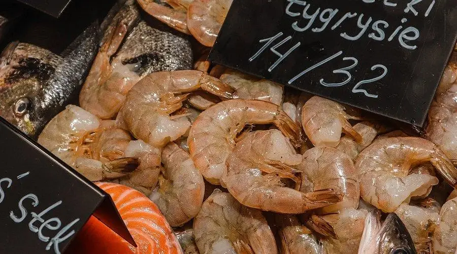 Креветки та ціна в ресторані чорноморка у Варшаві
