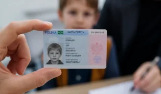 Karta pobytu dziecka - zdjęcie dokumentu